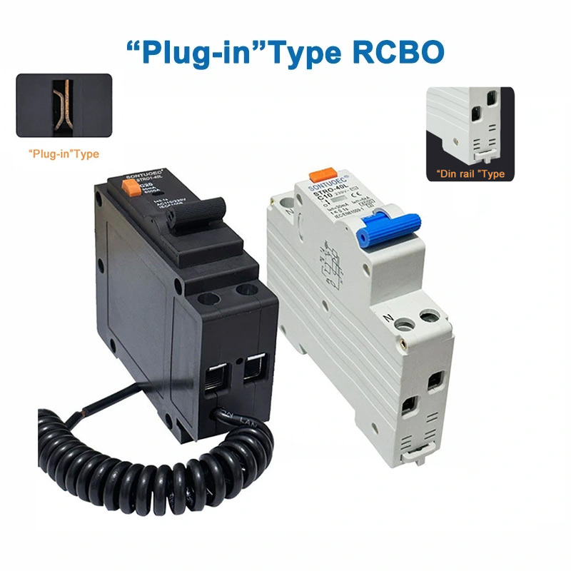 Plug in Type RCBO 1P+N